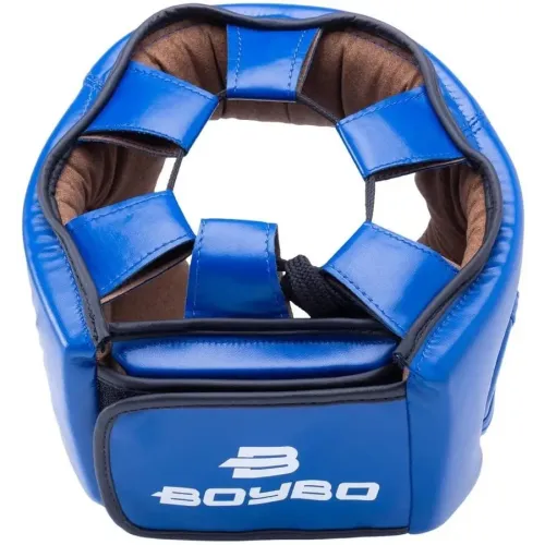 Шлем боксерский BOYBO Winner Flexy BP2004 синий р. XL (закрытый)