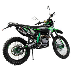 Мотоцикл Кросс Motoland XT 250 HS 172FMM (PR5) ПТС зеленый