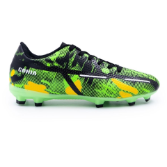 Бутсы ф/б VIRTEY MSR 23875, иск.кожа, цв. зеленый/черный, р.36