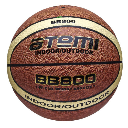 Мяч б/б ATEMI BB800 р. 7, ПВХ, 12 панелей