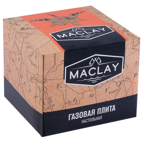 Плита походная газовая MACLAY (140557)