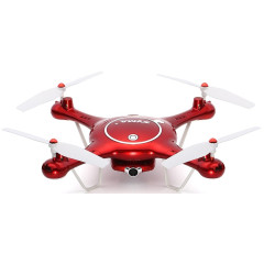 Игрушка КВАДРОКОПТЕР Syma X5UW 1Mpix 720p ПДУ красный