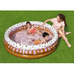Бассейн BEST WAY 51144 надувной Sundae Funday, 160х160х38 см