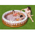 Бассейн BEST WAY 51144 надувной Sundae Funday, 160х160х38 см