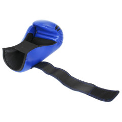 Перчатки для тхэквондо Boybo GTF/ITF к/з синие размер M