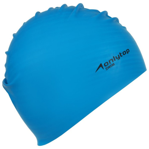 Шапочка для плавания ONLYTOP SWIM силикон (3791415)