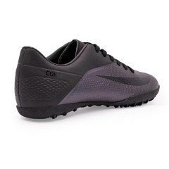 Бутсы ф/б VIRTEY TURF 21091 CORIA, иск.кожа, цв.черный, р.38