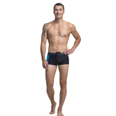 Плавки АРГО SW06 цв. черный/аква/графит, р.48