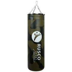 Мешок боксерский RUSCOSPORT 30кг 105см d-35см хаки