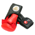 Перчатки для рукопашного боя RUSCOsport PRO, к/з, красные. Oz 8