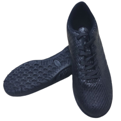Бутсы ф/б VIRTEY TURF 21099 WOLT, иск.кожа, черный, р.41