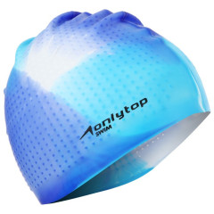 Шапочка для плавания ONLYTOP силикон (536066)