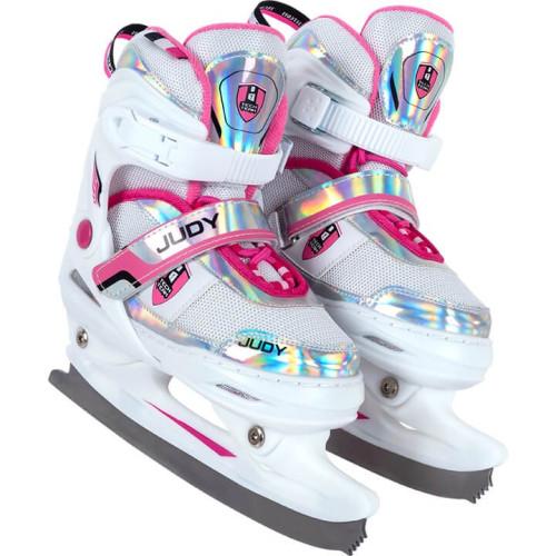 Коньки раздвижные TECH TEAM JUDY р.31-34  white