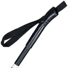 Палки лыжные VUOKATTI 115 Black/Red 100% стекловолокно