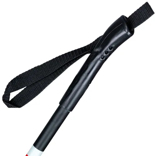 Палки лыжные VUOKATTI 115 Black/Red 100% стекловолокно