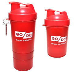 Шейкер GO DO LJ-0026,  500мл , цв. красный