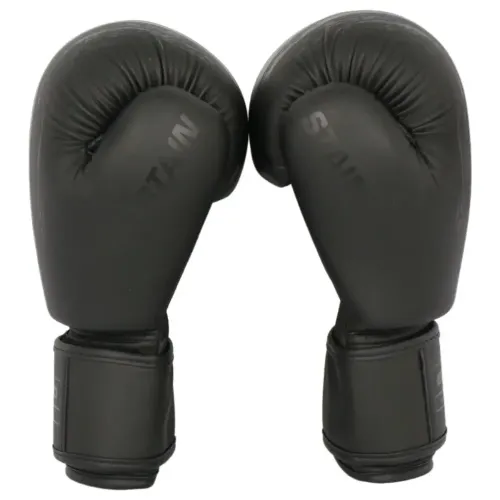 Перчатки боксерские BOYBO Stain BGS322 флекс, черный , р-р, 6 OZ