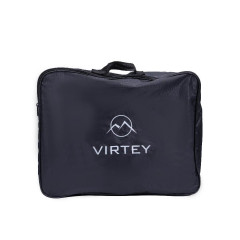 Коньки раздвижные VIRTEY TYPE BW-168 р. 35-38. Цвет: серый/черный