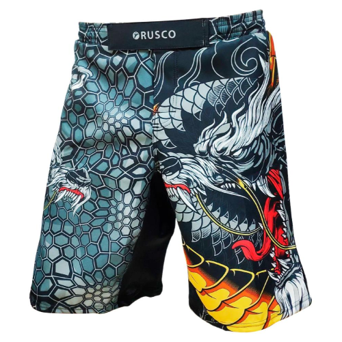 Шорты для MMA Rusco Sport Dragon взрослые, р. 42 (XS)