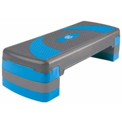 Степ-доска Lite Weights 1810LW 3 уровня (79,5х30х20см, серый/голубой)