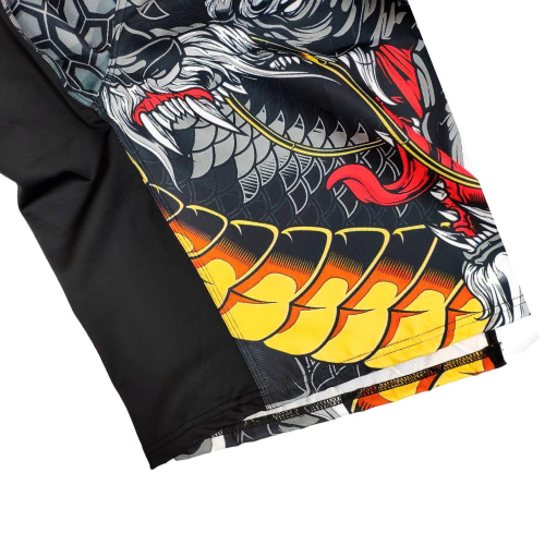 Шорты для MMA Rusco Sport Dragon взрослые, р. 42 (XS)