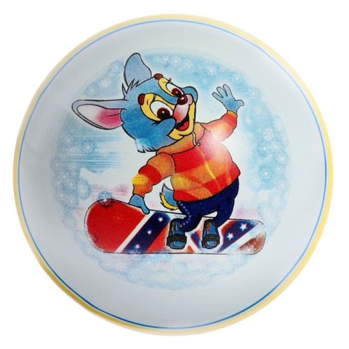 Мяч игровой 15см с рисунком (4476185)