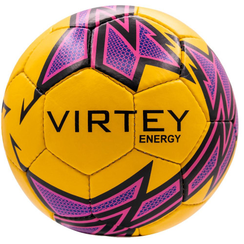 Мяч ф/б VIRTEY 921005 ENERGY р.5, цв. желтый