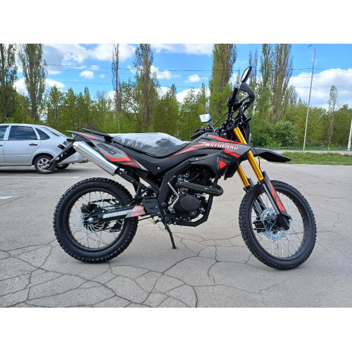 Мотоцикл Эндуро Motoland BLAZER (XF250-B) (169FMM) черный/красный