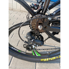 Велосипед MINGDI 26" 632 (24 ск., двухподвес) зеленый