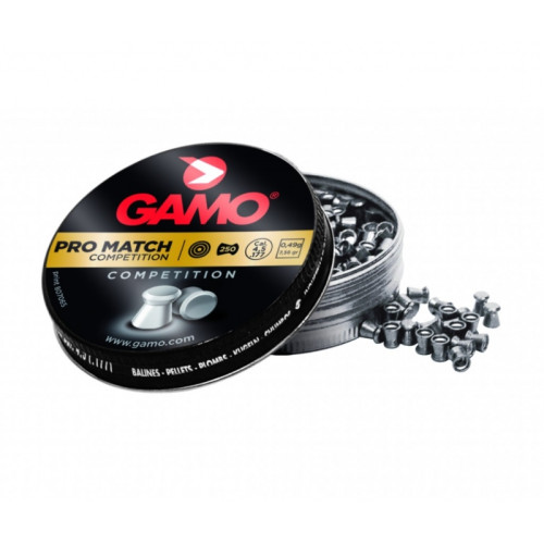 Пули пневматические GAMO Pro Match 4,5 мм 0,49 грамма (250 шт.)