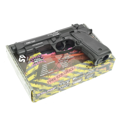 Пистолет пневматический Stalker S92ME (аналог Beretta 92) 4,5 мм (ST-11051ME)