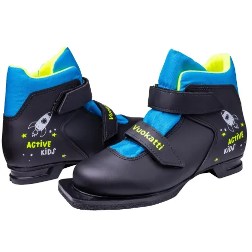 Ботинки лыжные 75мм VUOKATTI Active Kids р.31 (EU32 СМ19)