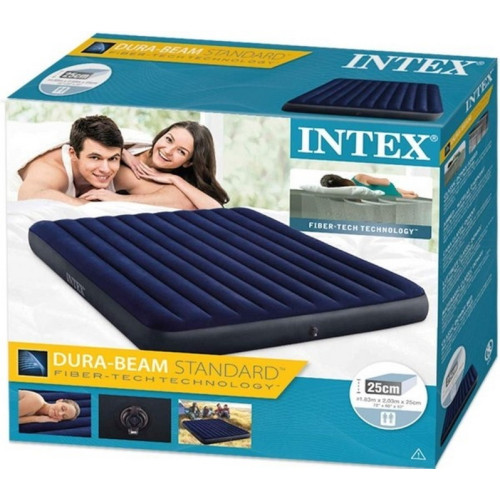 Матрац INTEX 64755 DURA-BEAM SERIES CLASSIC DOWNY, 183х203х25см,