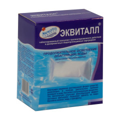 Средство для бассейнов МАРКОПУЛ КЕМИКЛС Эквиталл 1кг, коагулянт (осветлитель) медлен. действ (М32)