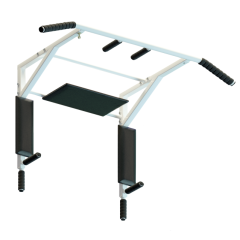 Турник-брусья 3в1 SPORT ELITE ES-0662B Стэнли разборный, белый