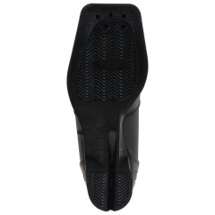 Ботинки лыжные 75мм WINTER STAR COMFORT иск. кожа, цв. чёрный/красный, лого белый, р.38