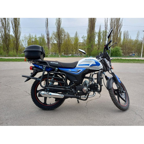 Мопед MOTOLAND ALPHA RS LUX 11 синий/белый*1