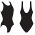 Купальник ATEMI BG1 1 р-р 30 (черн)