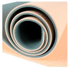 Коврик для йоги ESPADO TPE ES9033 (173х61х0,6) розовый