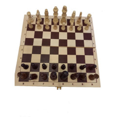 Игра настольная ШАХМАТЫ G-300-3. фигуры пластм.
