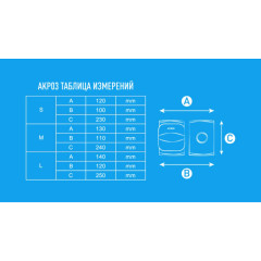 Наколенники в/б ATEMI AKP-03 синие, р. S