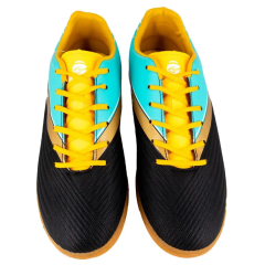 Бутсы ф/б Backheel 210910, цв.черно/жёлтый, р.42 (27см)