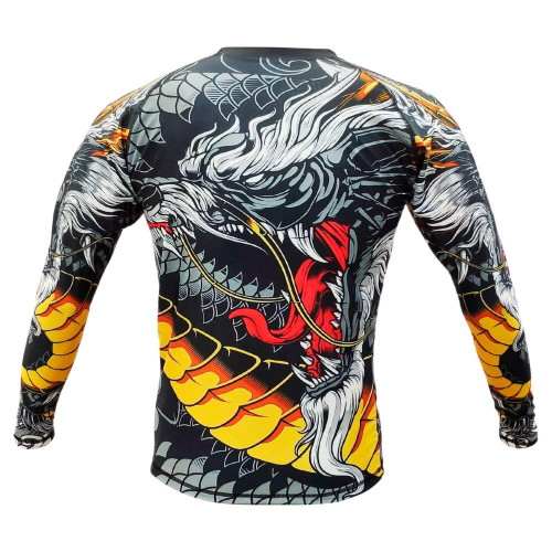 Рашгард (кофта) мужские Rusco Sport Dragon взрослый (XXL)