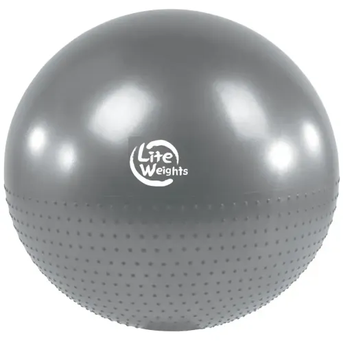 Мяч гимнастический Lite Weights BB010-26, d-65см, (с массажными шипами, антивзрыв, насос), макс. нагрузка 100кг