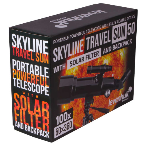 Телескоп LEVENHUK SKYLINE TRAVEL SUN 50