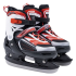 Коньки раздвижные VIRTEY JOY BW-902-2 р. 33-36. Цвет: красный