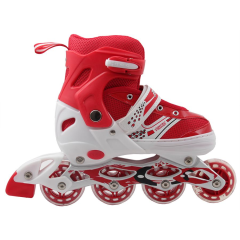 Коньки роликовые POWER DJS-603 р. 39-42 красные
