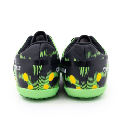 Бутсы ф/б VIRTEY TURF 23876, иск.кожа, цв. зеленый/черный, р.40