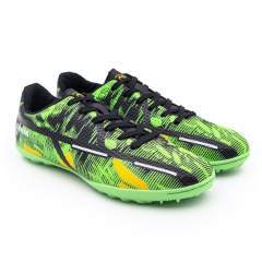 Бутсы ф/б VIRTEY TURF 23876, иск.кожа, цв. зеленый/черный, р.36