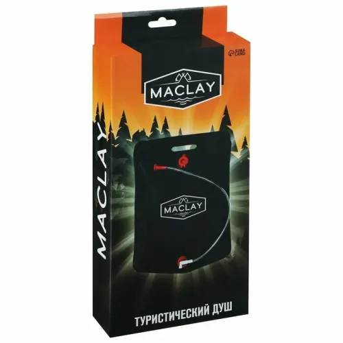 Душ походный MACLAY подвесной туристический, 20л (488623)